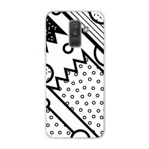 Pop Art #4: Samsung Galaxy A6 Plus (2018) Transparant Hoesje