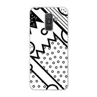 Pop Art #4: Samsung Galaxy A6 Plus (2018) Transparant Hoesje