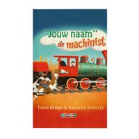 Boek met naam - Daan de machinist (Hardcover) - thumbnail