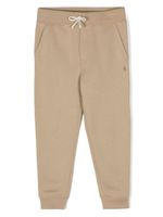 Ralph Lauren Kids pantalon de jogging en coton à logo brodé - Tons neutres