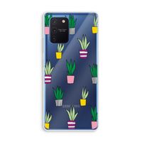 Sanseveria: Samsung Galaxy Note 10 Lite Transparant Hoesje