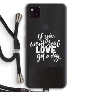 Partner in crime: Pixel 4a 5G Transparant Hoesje met koord
