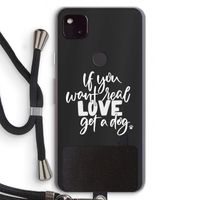 Partner in crime: Pixel 4a 5G Transparant Hoesje met koord