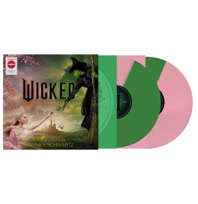 Soundtrack: Ariana Grande & Cynthia Erivo - Wicked (Roze & Groen Split Vinyl) (Target Exclusief) 2LP