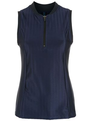 Lygia & Nanny blouse à col zippé - Bleu