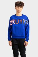 Cruyff Mover Sweater Kids Blauw - Maat 128 - Kleur: Zwart | Soccerfanshop