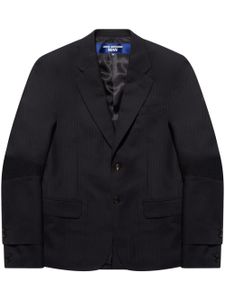 Junya Watanabe MAN blazer en laine à revers crantés - Noir