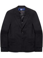 Junya Watanabe MAN blazer en laine à revers crantés - Noir