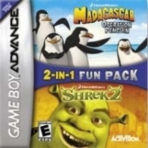 Madagascar: Operation Penguin + Dreamworks Shrek 2