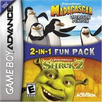 Madagascar: Operation Penguin + Dreamworks Shrek 2