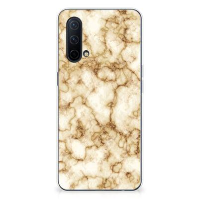OnePlus Nord CE 5G | TPU | Siliconen hoesje | Marmer Goud