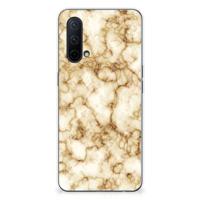 OnePlus Nord CE 5G | TPU | Siliconen hoesje | Marmer Goud