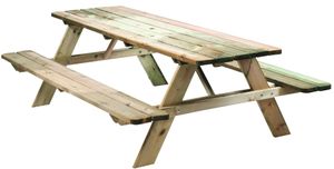 Picknicktafel grenen opklapbaar 240cm