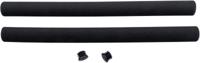 Ergotec stuurfoam Milano 22x6mm 400mm zwart (2st)