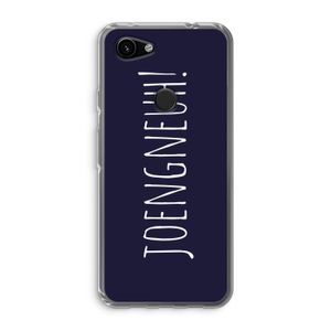 Joengneuh!: Google Pixel 3a Transparant Hoesje