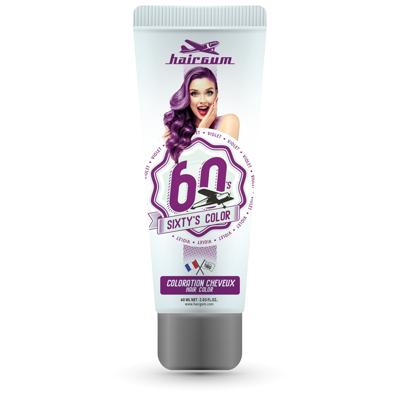 Hairgum Semi Permanent Color Sixty's Color Violet 60ml Hairgum Semi Permanent Color Sixty's Color Violet 60ml