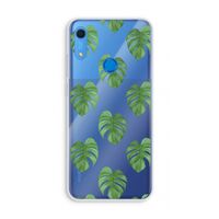 Monstera leaves: Huawei Y6s Transparant Hoesje