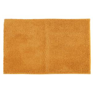 Tendance Badmat microfiber - absorberend - mostergeel - 50 x 80 cm - badkamer - antislip