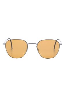 Lindberg lunettes de soleil 8810 à monture ronde - Argent