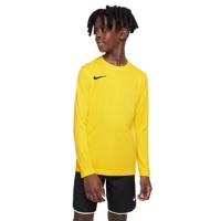 Nike Dri-FIT Park VII Voetbalshirt Lange Mouwen Kids Geel