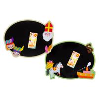 Duckiez Krijtbordje sint inclusief krijt