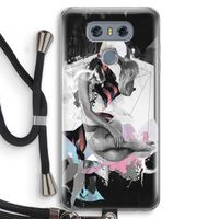 Camouflage de sommeil: LG G6 Transparant Hoesje met koord