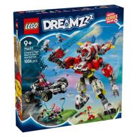LEGO dreamzzz 71497 coopers tijgermecha en zero&apos;s hot rod auto