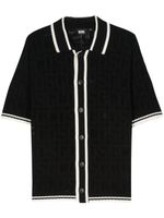 GCDS chemise en crochet - Noir