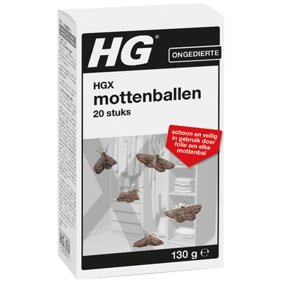 HGX Mottenballen 130g