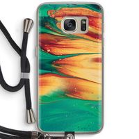 Green Inferno: Samsung Galaxy S7 Transparant Hoesje met koord