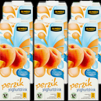 Jumbo Perzik Yoghurtdrink 6 x 1 L