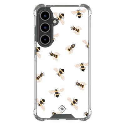 Samsung Galaxy S24 FE shockproof hoesje - Bee happy