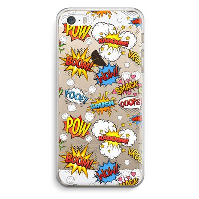 Pow Smack: iPhone 5 / 5S / SE Transparant Hoesje