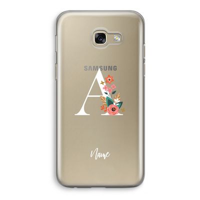 Pink Bouquet: Samsung Galaxy A5 (2017) Transparant Hoesje