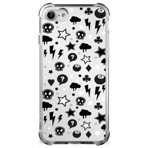 Extreme Case iPhone SE 2022/2020 | iPhone 8/7 Silver Punk