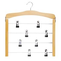Kledinghanger met clips 8 stuks