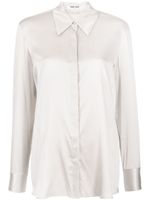 Max & Moi chemise en satin - Gris