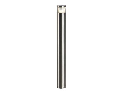 Buitenlamp staand design VAP SLIM 90 cm RVS E27