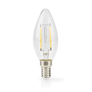 Nedis LED-Filamentlamp E14 | 2 W | 250 lm | 2700 K | 1 stuks - LBFE14C351 LBFE14C351