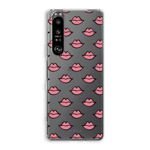 Lipjes: Sony Xperia 1 III Transparant Hoesje