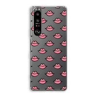 Lipjes: Sony Xperia 1 III Transparant Hoesje