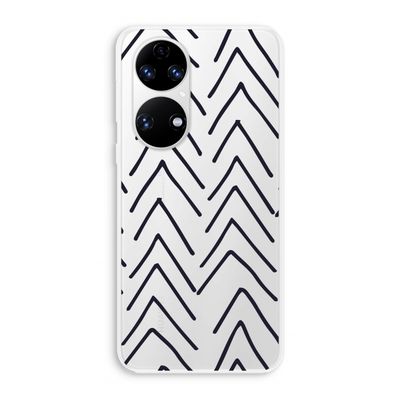 Marrakech Arrows: Huawei P50 Transparant Hoesje