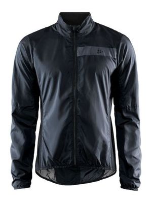 Craft Essence Light Wind fietsjacket zwart heren S Craft Essence Light Wind fietsjacket zwart heren S