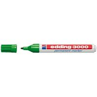 Edding 3000 permanent marker 1,5-3mm rond groen