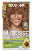 Garnier Nutrisse Crème Permanente Haarverf 7.3 Goudblond