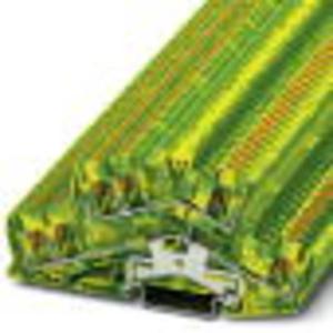 Phoenix Contact 3210602 Klem 2-etages 5.2 mm Push-Lock-veeraansluiting Groen, Geel 50 stuk(s)