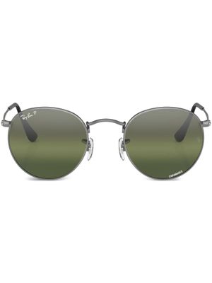 Ray-Ban lunettes de soleil à monture ronde - Gris