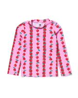 HEMA Kinderzwemshirt UPF40+ fruit roze (roze)