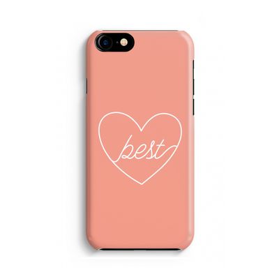 Best heart: Volledig geprint iPhone SE 2020 Hoesje