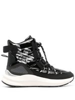 Ea7 Emporio Armani baskets montantes matelassées Mountain - Noir